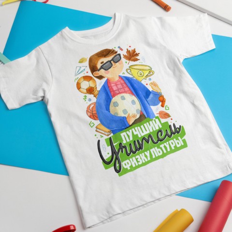 Майка "Учитель физкультуры" купить за 39.00